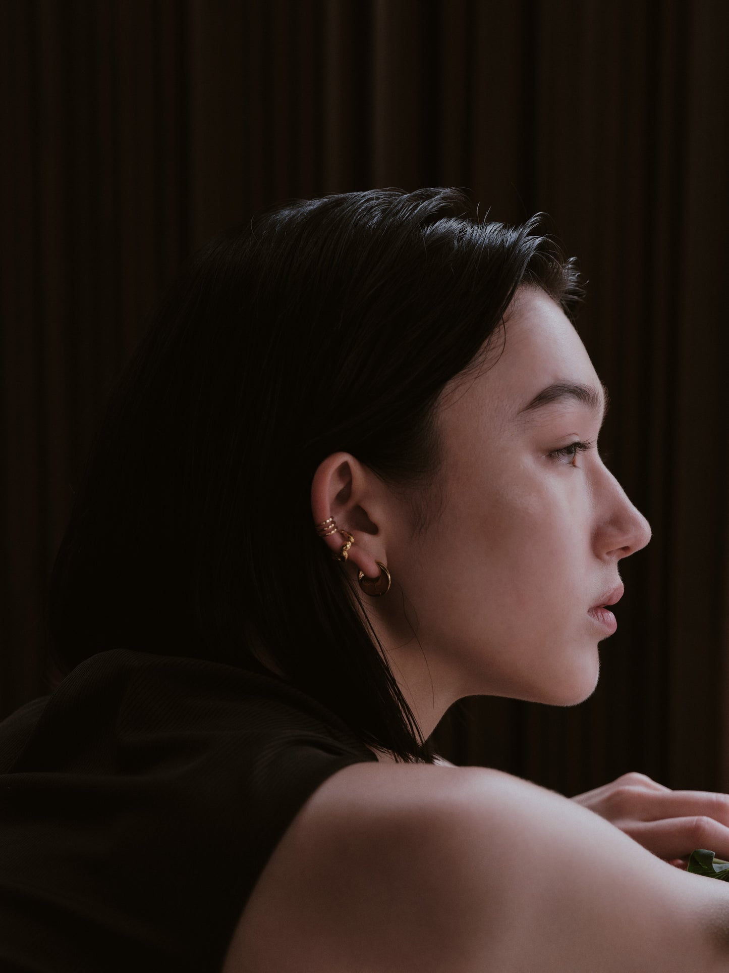 Three line ear cuff