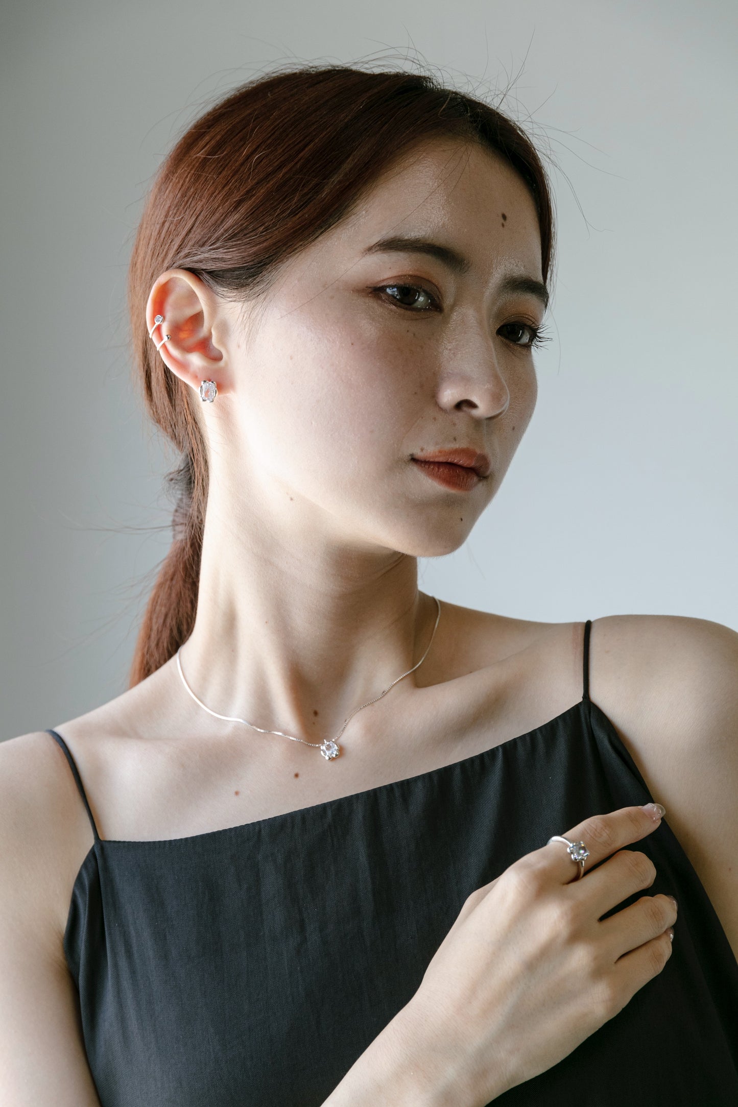 Zirconia Stone Ear Cuff