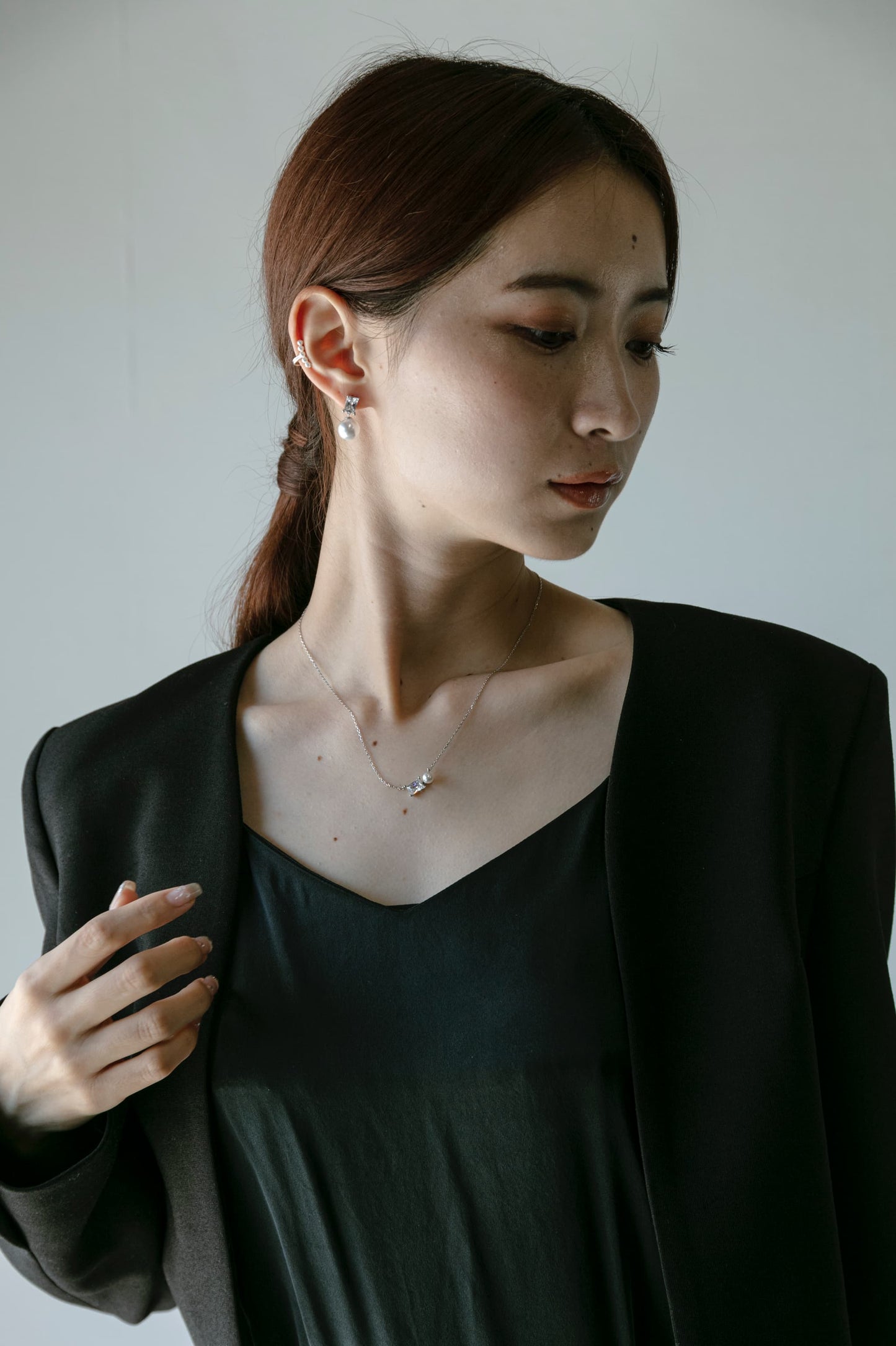 Glass Pearl Necklace